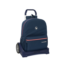 Mochila Escolar con Ruedas El Ganso Classic Azul marino 32 x 43 x 14 cm Precio: 37.79000005. SKU: B1E28LX64N