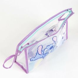 Cerdá Neceser de Aseo de Viaje, Organizador Portátil de Accesorios para Niños, Personaje Stitch, Color Lila, Medidas 23x15x8 cm Cerdá Neceser de Aseo de Viaje, Organizador Portátil de Accesorios para Niños, Personaje Stitch, Color Lila, Medidas 23x15x8 cm