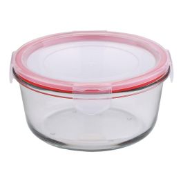 San Ignacio Fiambrera Hermética de Vidrio Borosilicato Redonda Modelo Toledo 800 ml, Apilable, Apta Lavavajillas, Congelador y Horno, Ø16 x 8 cm Precio: 4.8521. SKU: B1DQSCNTN7