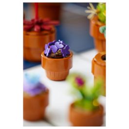 LEGO Icons 10329 Plantas Diminutas Set de Construcción Ornamental para Adultos