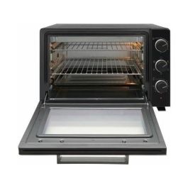 BRANDT FC469MUB - Mini-Horno 46 litros - 1800W - Multifunción - Termostato regulable 230°C - Temporizador 120min - Aluminio - Negro