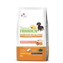 Affinity Natural Trainer Canine S-Glu Ad. Small Salmon Pienso para Perros Adultos Sabor Salmón 7 kg Precio: 35.5899995. SKU: B17YHYN2HY