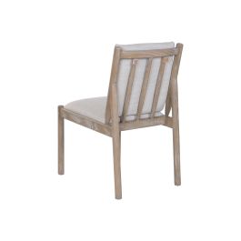 Silla Romantico DKD Home Decor Beige Natural 63 x 84 x 48 cm (2 Unidades)