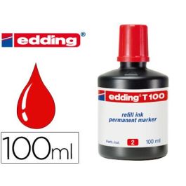 Tinta Rotulador Edding T-100 Rojo Bote 100 mL Precio: 9.5900002. SKU: B17WA64LGG