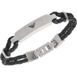 Pulsera Hombre Emporio Armani ESSENTIAL Acero Inoxidable Negro Precio: 104.98999995. SKU: B1BTPEZAFB