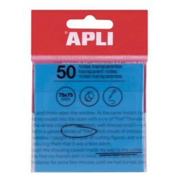 Notas Adhesivas Apli Traslucidas 50H 75X75 Azul Precio: 1.49999949. SKU: B14N9ZBAFS