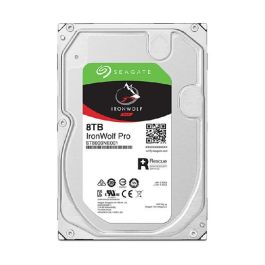 Seagate IronWolf Pro ST8000NT001 Disco Duro Interno NAS 8TB 3.5" SATA 6Gb/s 7200RPM 256MB Caché CMR