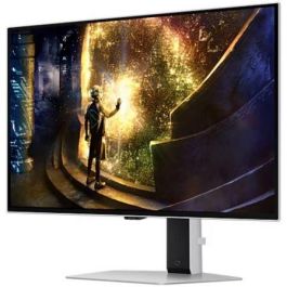 Samsung S27DG610SU Monitor Gaming OLED 27" QHD 240Hz 0.03ms Smart TV Regulable en altura FreeSync Premium Pro Plata