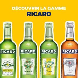 Ricard AUC3163937103965 Set de Regalo Lehanneur Pastis de Marseille 70cl, 45% Vol., 2 Vasos y 1 Jarra