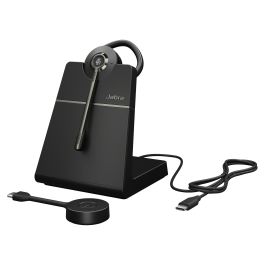 Jabra Auriculares Inalámbricos Engage 55 SE Convertible MS con Base de Carga para Oficina y Hogar