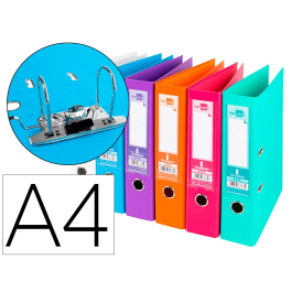 Liderpapel Archivador de palanca A4 Documenta Trending forrado PVC con Rado, lomo 75 mm, colores surtidos Precio: 13.50000025. SKU: B18H3CHCQ6