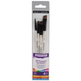 Pincel Daler Rowney Graduate Planos Mango Corto Blister De 4 Precio: 11.49999972. SKU: B16FD4P4YJ