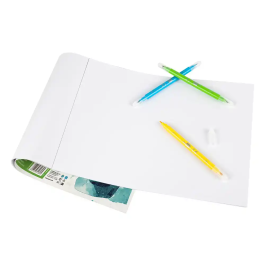 Liderpapel Bloc Dibujo Artístico A3 297x420 mm 120g/m2 Encolado 30 Hojas Sin Recuadro