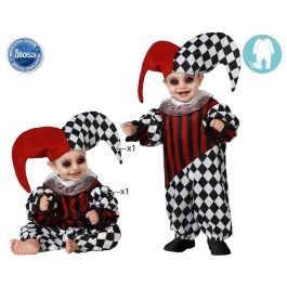 Disfraz de Arlequín con Mono y Gorro Puntiagudo Rojo Ajedrezado para Bebé Niño 24 Meses Halloween Carnaval Poliéster Precio: 12.89000053. SKU: B14KCXKK9N