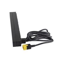 APC AP9565 Rack PDU Basic 1U Monofásico 230V Negro 12 Salidas AC