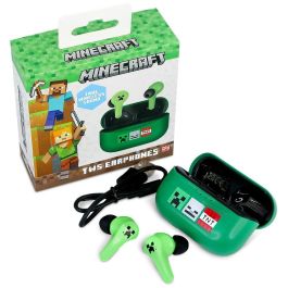 OTL Technologies Auriculares Inalámbricos TWS Bluetooth Minecraft Infantiles - 6h Autonomía