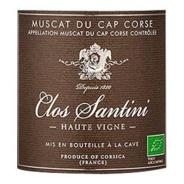 Clos Santini Muscat du Cap Corse - Vino blanco corso - Ecológico