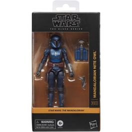 HASBRO The Black Series Figura Nite Owl Star Wars The Mandalorian 15cm Articulada con Accesorios