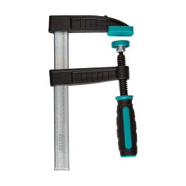 Wolfcraft Sargento de tornillo 1" SC 80-150 80mm largo 3057000 - Acero, verde, profesional/doméstico