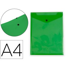 Carpeta Liderpapel Dossier Broche Polipropileno Din A4 Formato Vertical Con Fuelle Verde Translucido 10 unidades Precio: 6.89999959. SKU: B1H6VP2SZS