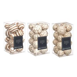 Set 16 Bolas Decoracion 3 Modelos Surt Giftdecor 10X20CM (12 Unidades) Set 16 Bolas Decoracion 3 Modelos Surt Giftdecor 10X20CM (12 Unidades)