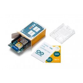 Arduino A000110 Shield de 4 Relés para Placas Arduino – Módulo de Expansión Certificado FC, CE y RoHS