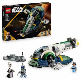 LEGO 75433 Star Wars El Ataque de los Clones: Nave espacial de Jango Fett - Juguete de construcción para niños 9 años