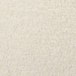 Home Deco Factory Silla Tapizado Rizo Loki, Madera y Hierro, Asiento de Poliéster, 46x48x78.3 cm