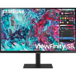 Samsung Monitor ViewFinity S8 S27B800TGU 27" 4K UHD 3840x2160 IPS 5ms HDMI Thunderbolt4 USB-C PD 90W Negro Precio: 507.50000048. SKU: S55173966