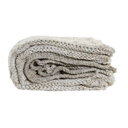 DKD Home Decor Plaid Alpino Verde Menta Poliester 125 x 1 x 150 cm (2 Unidades)