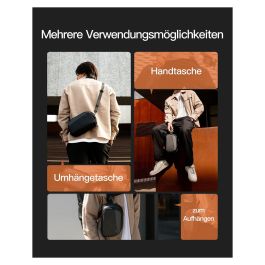 Inateck AB03010 Bolsa de almacenamiento Negra