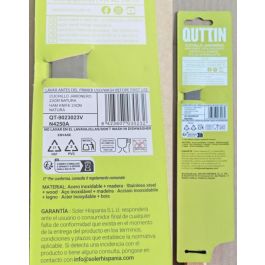 Quttin Cuchillo Jamonero 23 cm Natur - Hoja 22.5 cm (32 Unidades)