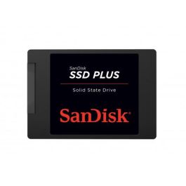 SanDisk SDSSDA-240G-G26 Disco SSD Plus 240GB SATA III Interno para PC, hasta 530 MB/s Lectura / 440 MB/s Escritura
