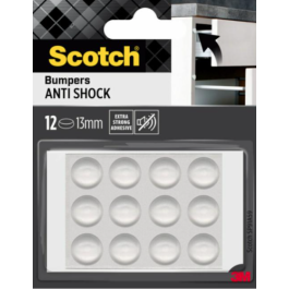 Scotch Blister 12 Topes Adhesivos Antigolpes 13mm Diámetro Transparentes SP91A59 7100309740 Precio: 8.49999953. SKU: B1BKAQTHYA