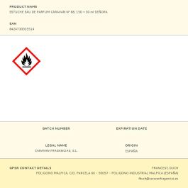Caravan Eau de Parfum Nº 88 para Señora, Estuche 150 + 30 ml