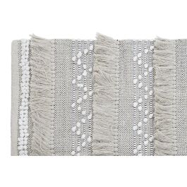 DKD Home Decor Alfombra Boho Dodoma Negro Blanco 290 x 1 x 200 cm