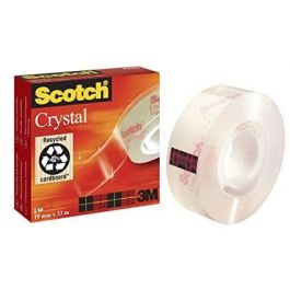 Scotch Cinta Adhesiva Supertransparente Crystal 600 Rollo 19 mm X 33M Caja Individual Precio: 2.8900003. SKU: B15DP4FQM5
