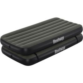 Cama 3 en 1 - BESTWAY - Airbed Tritech Connect and Rest - Camas individuales, cama elevada, cama king size - 188 x 99 x 25 cm - 150 kg máx. Cama 3 en 1 - BESTWAY - Airbed Tritech Connect and Rest - Camas individuales, cama elevada, cama king size - 188 x 99 x 25 cm - 150 kg máx.
