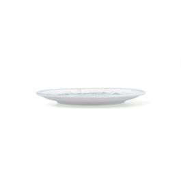 Bidasoa Kai Hydrozero Plato Postre Porcelana Blanco 21 cm - Set 6 Platos - Apilable, Resistente a Rayaduras, Apto Lavavajillas y Microondas