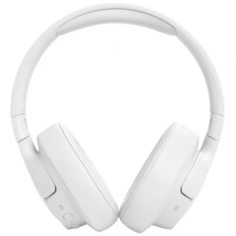 JBL Auriculares Inalámbricos Tune 770NC/ JBLT770NCWHT con Micrófono, Bluetooth 5.3, Cancelación de Ruido Adaptativa, Sonido Pure Bass, Blancos