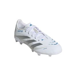 Botas de Fútbol para Niños Adidas Predator League Fg/Mg Blanco 40