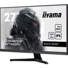 Iiyama G2745QSU-B2 Monitor Gaming 27" IPS Wide Quad HD 2560x1440 1ms 100Hz 300cd/m² Negro Iiyama G2745QSU-B2 Monitor Gaming 27" IPS Wide Quad HD 2560x1440 1ms 100Hz 300cd/m² Negro