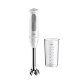 Braun MultiQuick 5 MQ 50001 M Batidora de inmersión 1000W, 21 Velocidades, Acero Inoxidable, Vaso, Sin BPA Gris/Blanco