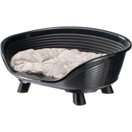 Ferplast FER8010690210063 Cesta para Mascotas TRONO 4 con Cojín Relax, Color Negro Precio: 44.89000054. SKU: B17WD7DSS6