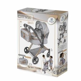 Decuevas Coche de Muñeca Cityx Plegable 3 en 1 para Muñecas de hasta 50 cm, 38x65x73 cm, Edad +3 años Decuevas Coche de Muñeca Cityx Plegable 3 en 1 para Muñecas de hasta 50 cm, 38x65x73 cm, Edad +3 años