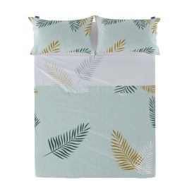 Sábana Encimera HappyFriday Blanc Foliage Mint Multicolor 160 x 270 cm Precio: 29.79000035. SKU: B1K97YLEK6