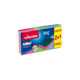 Vileda Estropajo Glitzi Colors 2+1 con Tratamiento Antibacterias Precio: 1.79000019. SKU: B1F87YZTM4