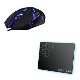 THE G-LAB COMBO ARGON Teclado retroiluminado FR Rendimiento + mouse Recubrimiento suave al tacto + auriculares KORP 100 + alfombrilla antideslizante THE G-LAB COMBO ARGON Teclado retroiluminado FR Rendimiento + mouse Recubrimiento suave al tacto + auriculares KORP 100 + alfombrilla antideslizante