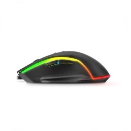 Ratón Gaming con LED Krom Keos 6400 dpi Negro