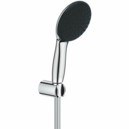 Grohe 27944001 Vitalio Start 110 Set de Ducha - Rociador Lluvia 1 Chorro, Soporte, Flexo 1,75m - Ahorro Agua